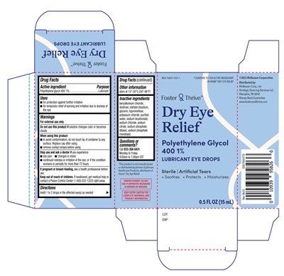Foster &amp; Thrive Dry Eye Relief 15ml (Foster And Thrive Dry Eye Relief 15ml (revised))